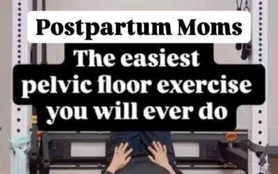 A Simple Postpartum Exercise You Can Do Anywhere