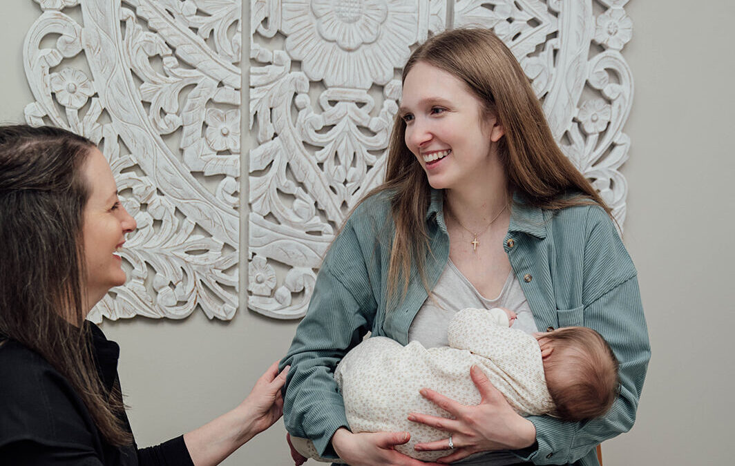 Postpartum recovery with posture!